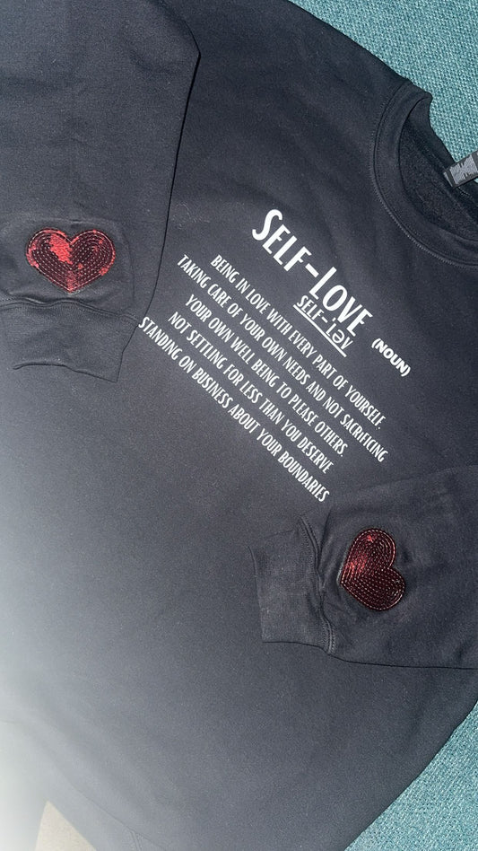 Self Love Customized Crew Neck